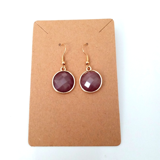 Fashion Jewelry Little Circle Dangle Earrings 9$
